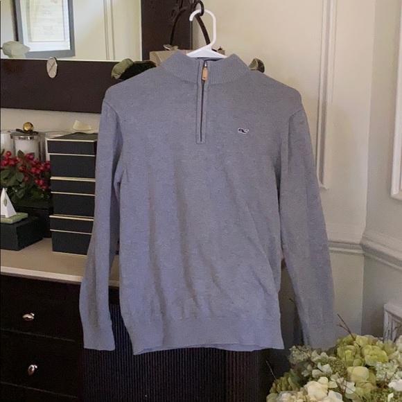 VINEYARD VINES 100% COTTON QUARTER ZIP - Picture 2 of 4